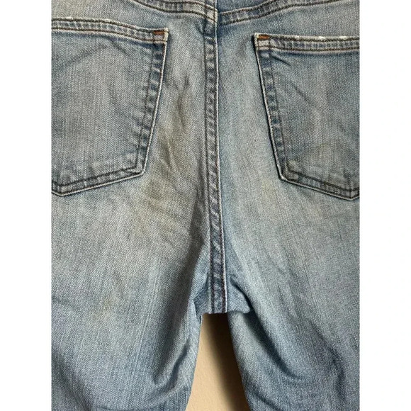 J.Crew Distressed Straight Leg Jeans, Size 26P - Picture 9 of 10